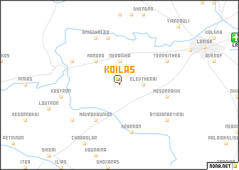 map of Koilás