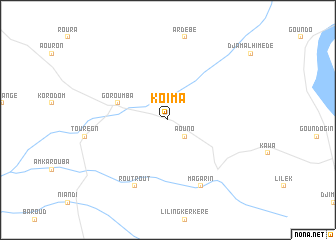 map of Koïma