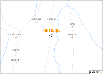 map of Koitilial