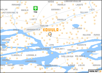 map of Koivula