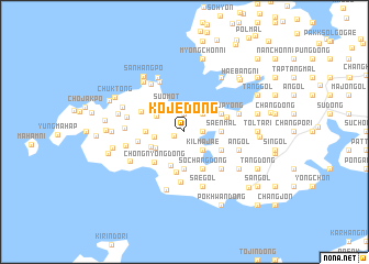 map of Koje-dong