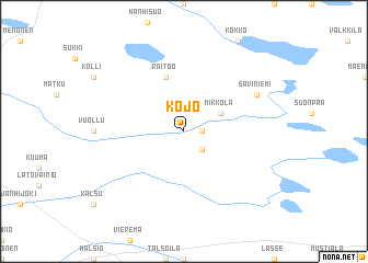 map of Kojo