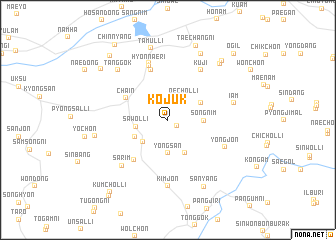 map of Kojuk