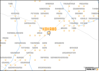 map of Kokabo