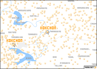 map of Kokch\