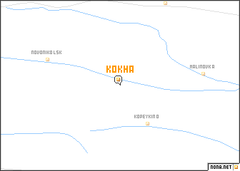 map of Kokha