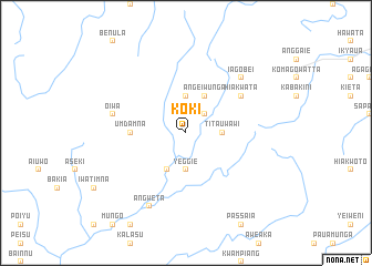 map of Koki