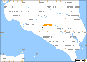 map of Kôkkabyin