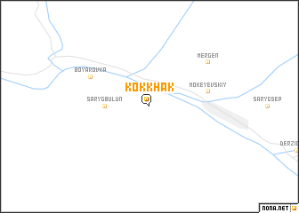 map of Kok-Khak