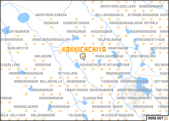 map of Kokkichchiya