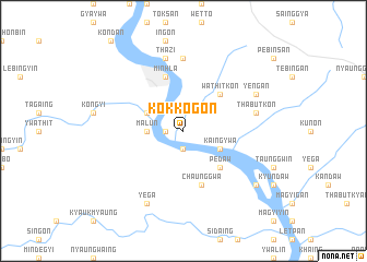 map of Kokkogon