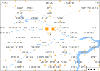 map of Kokkozi