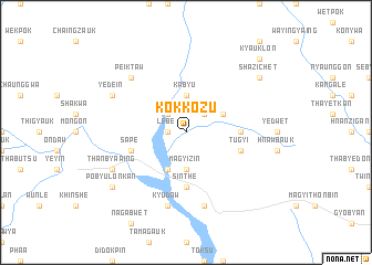 map of Kokkozu