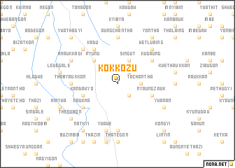 map of Kokkozu