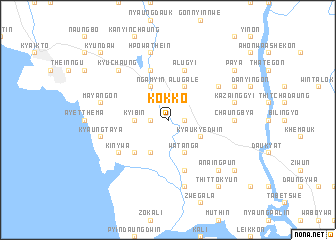 map of Kokko