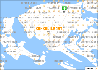 map of Kokkuvil East