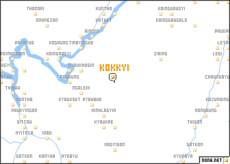 map of Kokkyi
