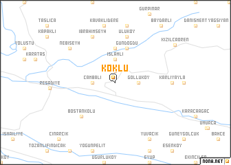 map of Köklü