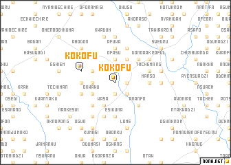 map of Kokofu