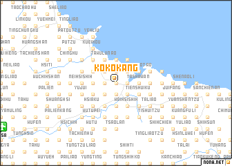 map of K\