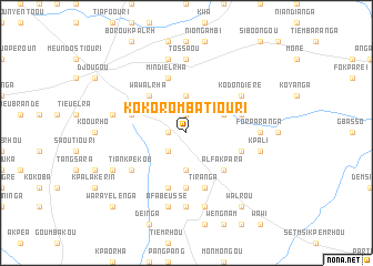 map of Kokorombatiouri