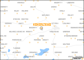 map of Kokoszewo