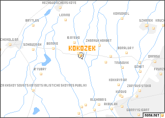 map of Kokozek