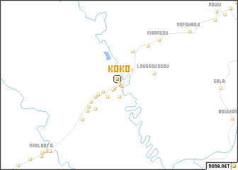 map of Koko