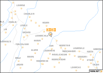 map of Koko