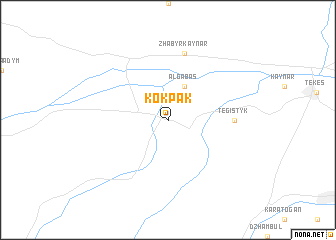 map of Kokpak