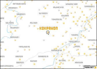 map of Kokp\