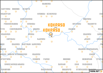 map of Kokraso