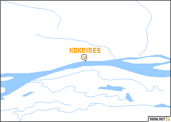 map of Kokrines