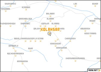 map of Kolah Sar