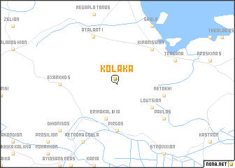 map of Koláka