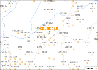 map of Kolakole