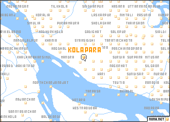 map of Kolāpāra