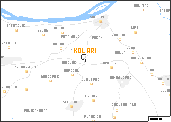 map of Kolari