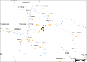 map of Kolārūd