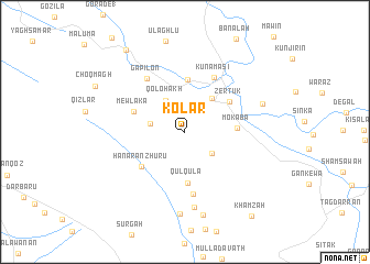 map of Kolar