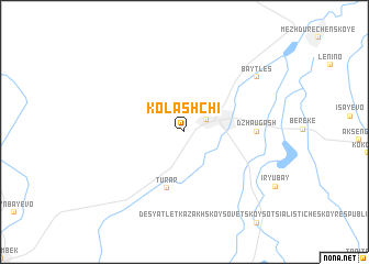 map of Kolʼashchi