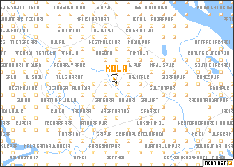 map of Kola