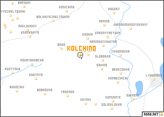 map of Kolchino