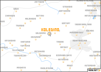 map of Koledino