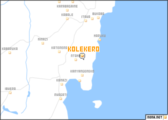 map of Kolekero