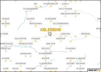 map of Kolenovia