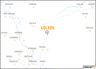 map of Kolere