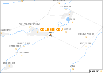 map of Kolesnikov