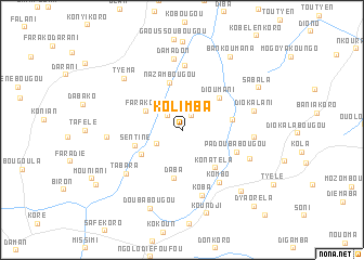 map of Kolimba