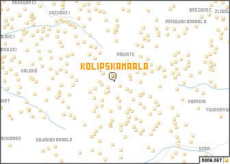map of Kolipska Maala